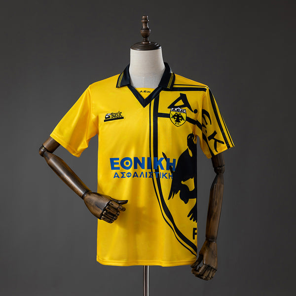 AEK Athens Principal Retrô Camisa 93/94