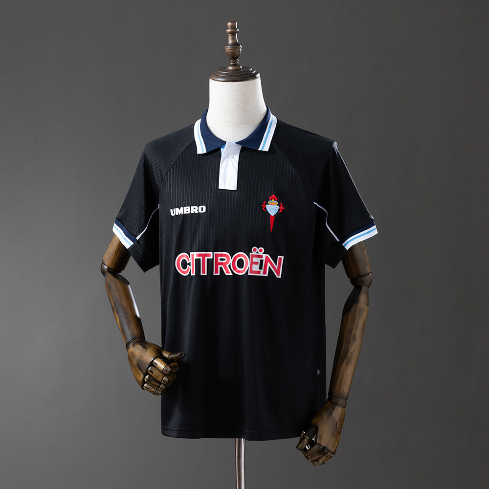 Celta de Vigo Secundária Retrô Camisa 97/98