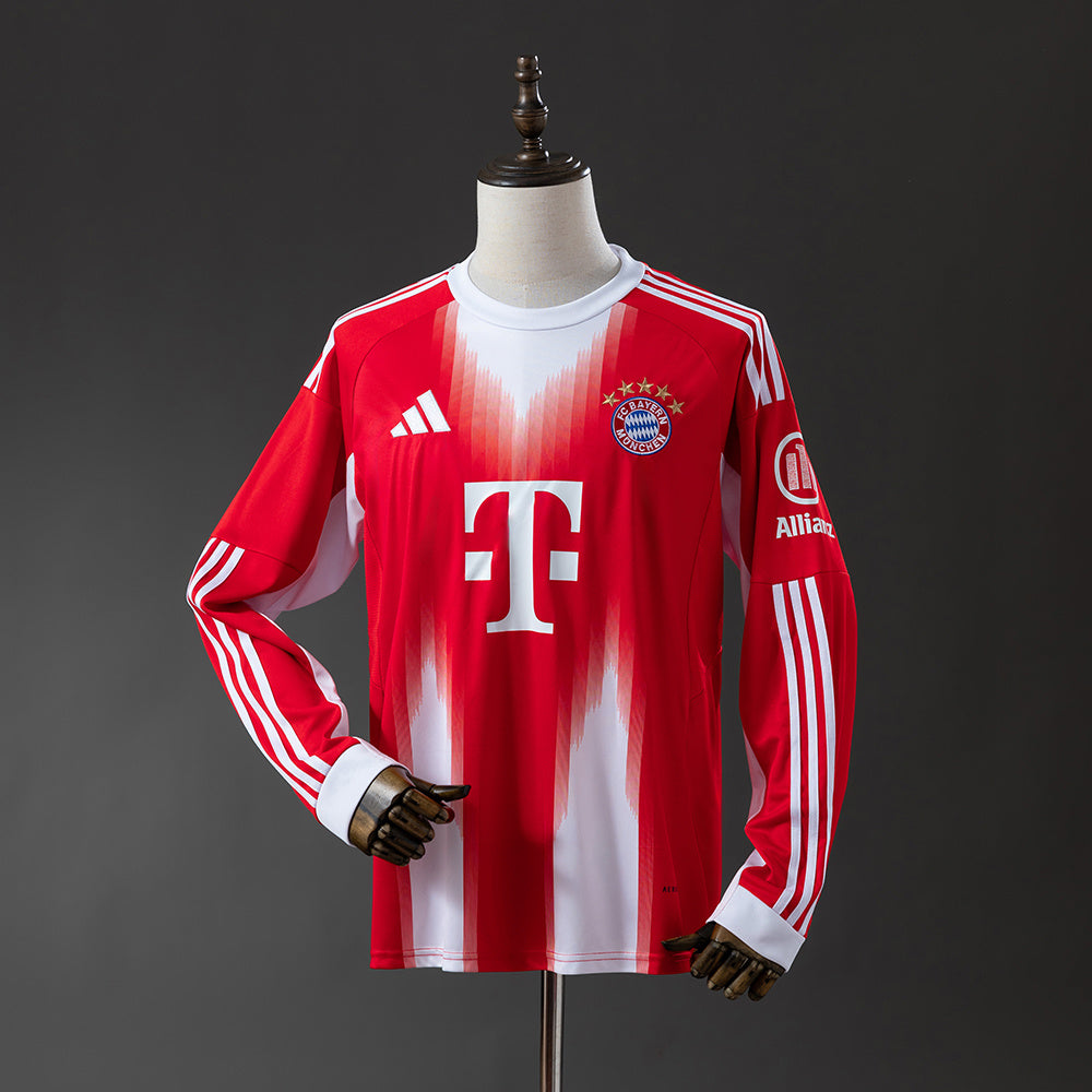 Bayern Munich Principal Manga Longa Camisa 25/26
