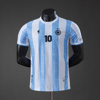 Argentina Maradona #10 Versão Jogador Edição Especial Camisa