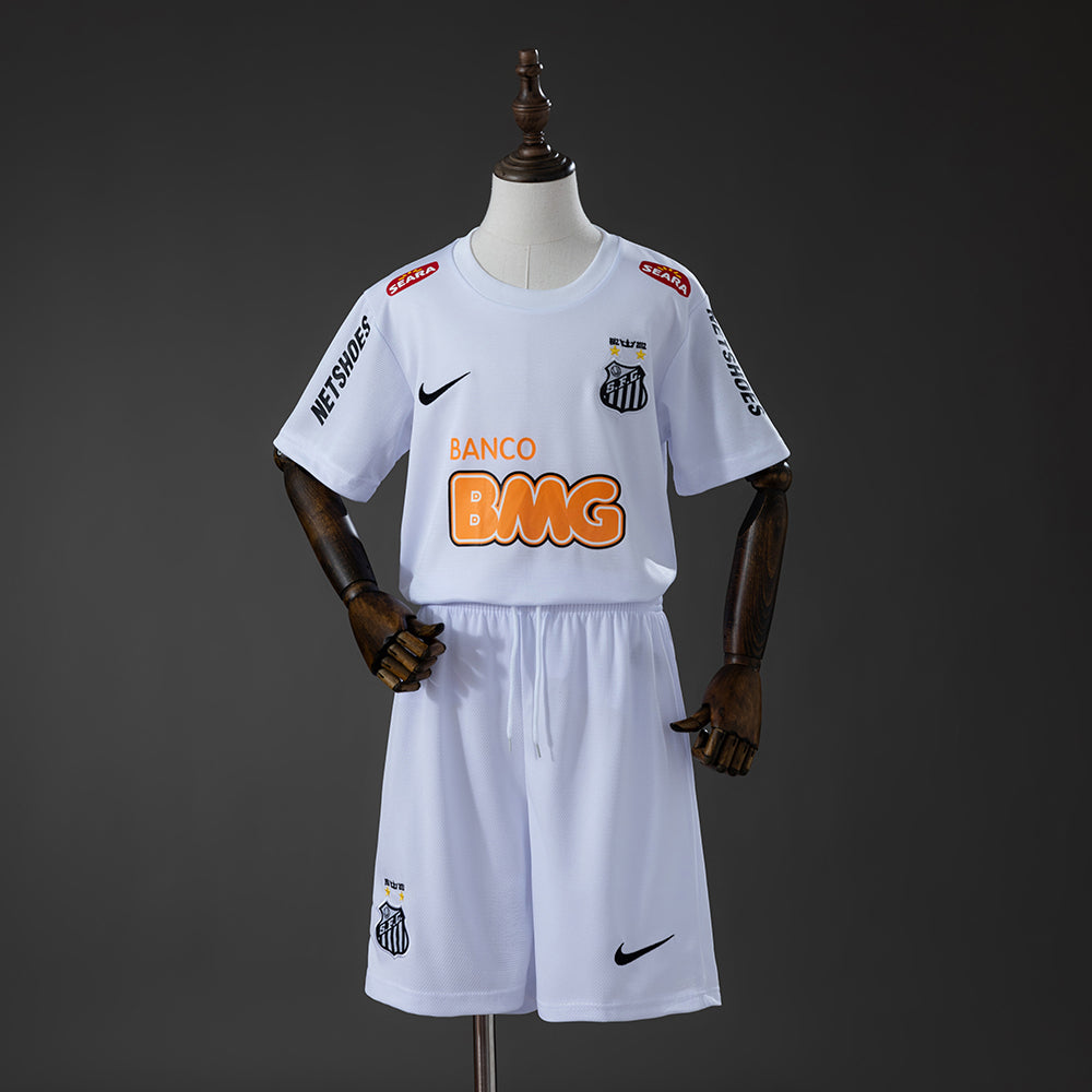 Santos Principal Infantil Kit Retrô Camisa 12/13