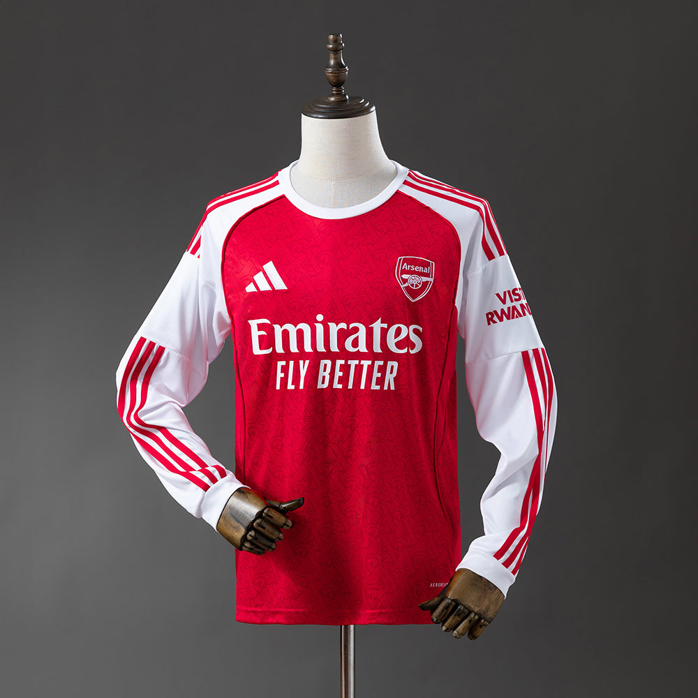Arsenal Principal Manga Longa Camisa 25/26