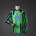 Wolfsburg Secundária Retrô Manga Longa Camisa 99/00