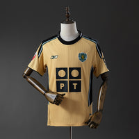 Sporting Lisbon Secundária Retrô Camisa 03/04