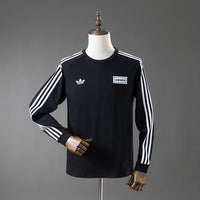 Oasis - Preto Manga Longa Camisa