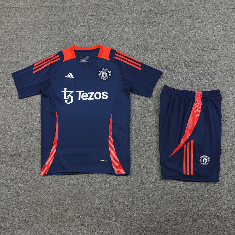 Conjunto Social Uniforme Manchester United Treino 24/25