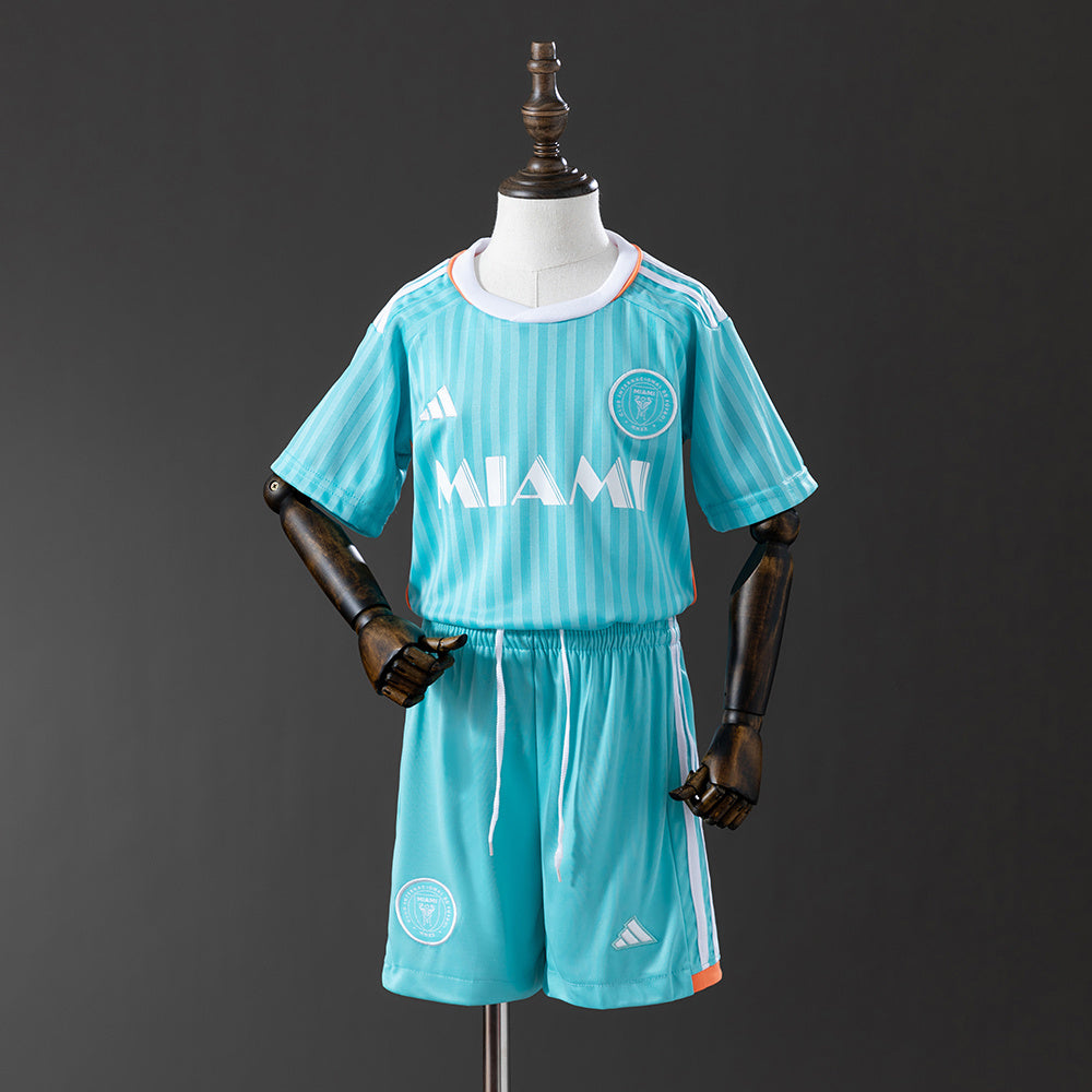 Inter Miami 28 Secundária Terceira Infantil Kit Camisa 24/25