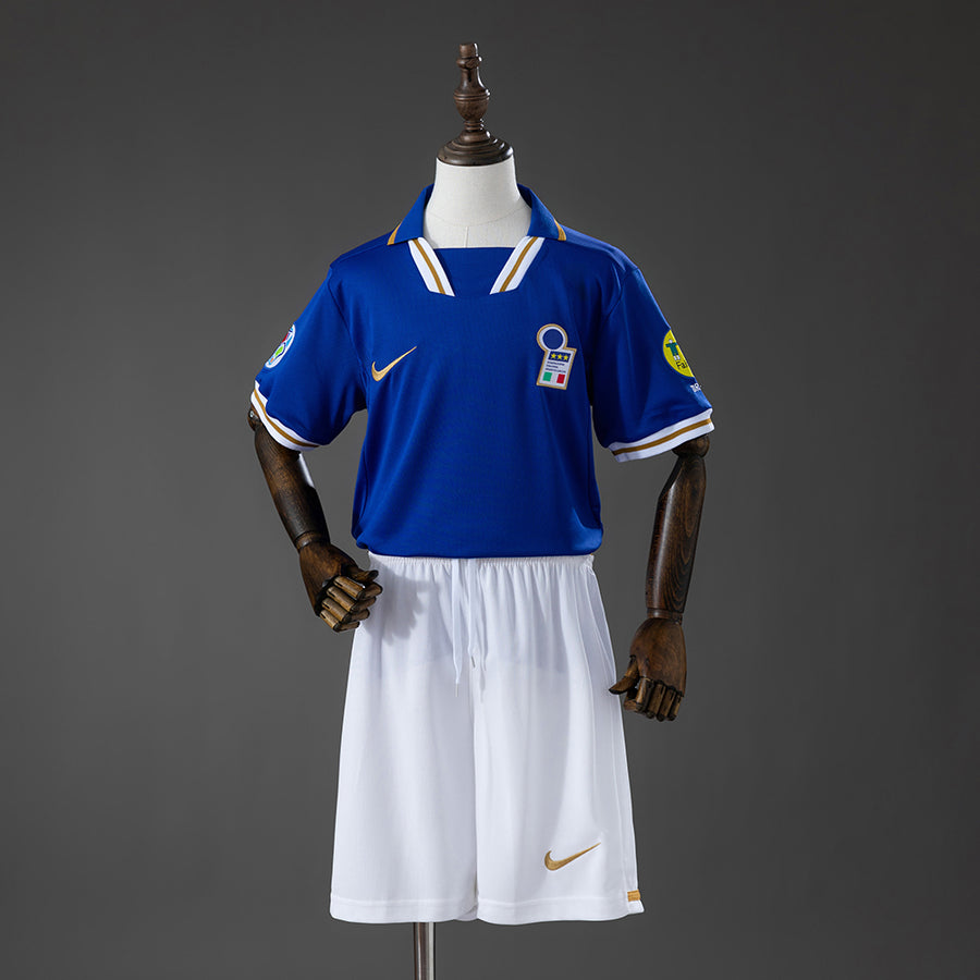 Itália Principal Infantil Kit Retrô Camisa 2028