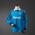 Napoli Principal Retrô Manga Longa Camisa 98/99