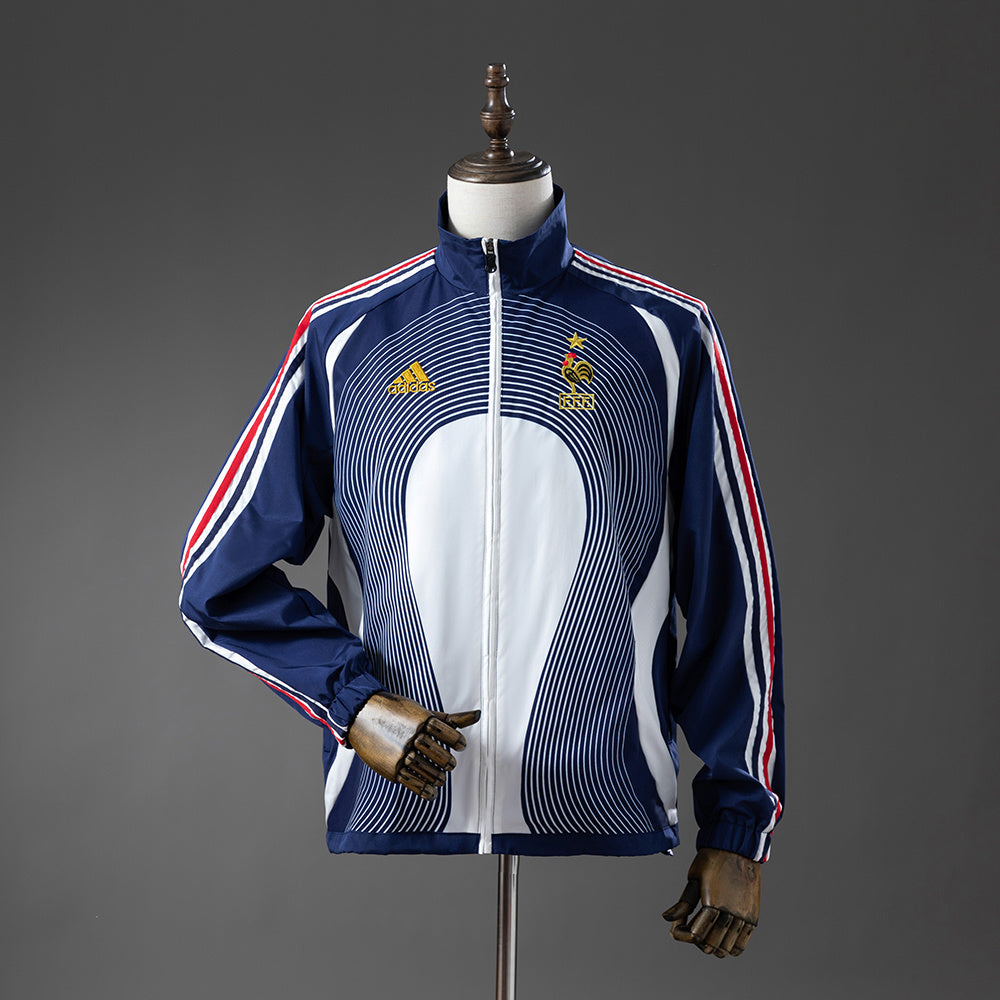 França - Branco & Azul Corta Vento Retrô 05/06