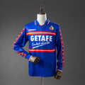 Getafe Principal Retrô Manga Longa Camisa 98/99
