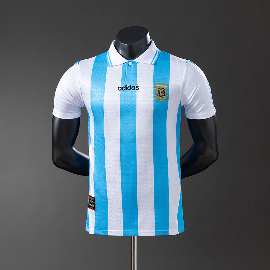 Argentina Principal Versão Jogador Camisa 1994