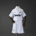Real Madrid Principal Infantil Kit Retrô Camisa 11/12