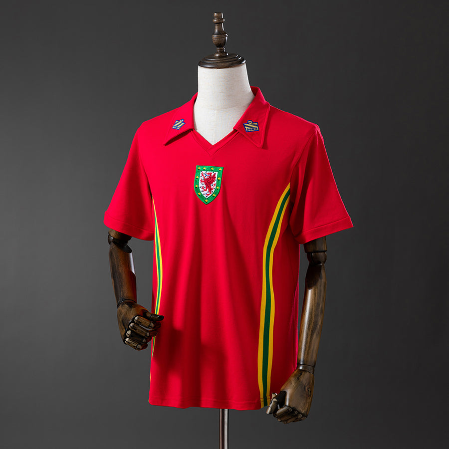 Wales Principal Retrô Camisa 1979