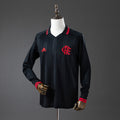 Flamengo Preto Classic Edição Retrô Manga Longa Camisa 19/20