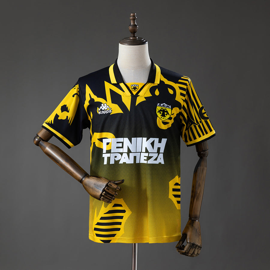 AEK Athens Principal Retrô Camisa 97/98