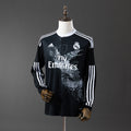Real Madrid Secundária Segunda Retrô Manga Longa Camisa 14/15