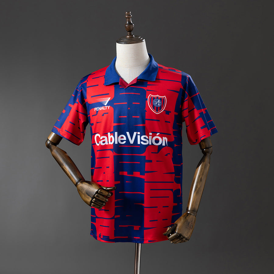 San Lorenzo Principal Retrô Camisa 95/96