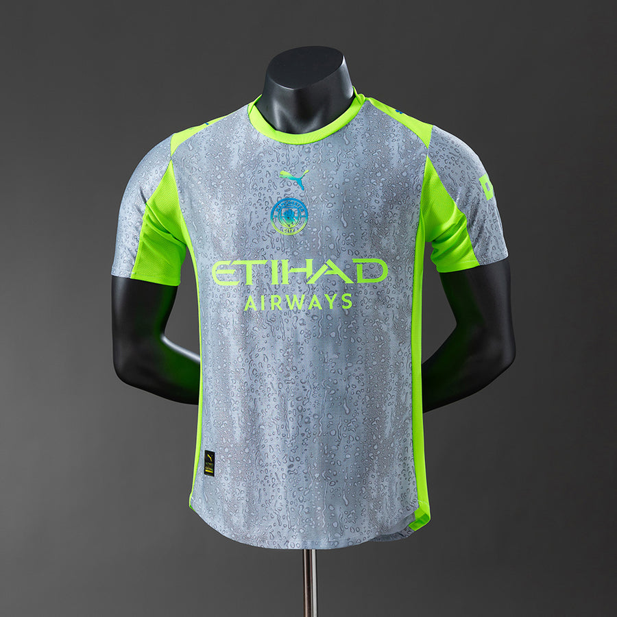 Manchester City Secundária Terceira Versão Jogador Camisa 25/26