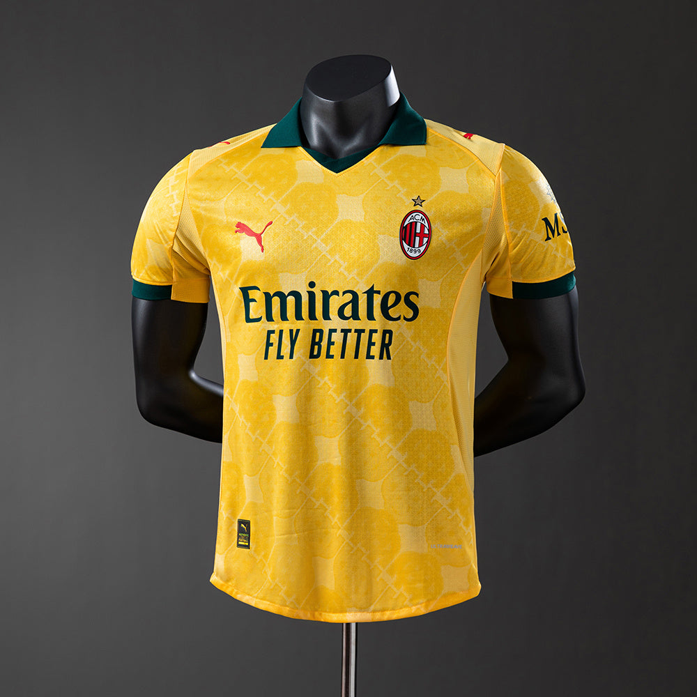 AC Milan Secundária Segunda Versão Jogador Camisa 25/26