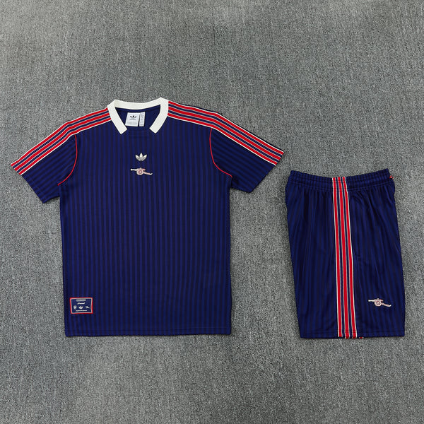 Conjunto Social Arsenal Safira Azul 25/26