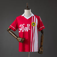 Algeria Secundária Retrô Camisa 1986