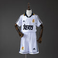 Real Madrid Principal Infantil Kit Retrô Camisa 2000
