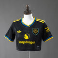 Manchester United crop top Secundária Terceira Feminino 25/26