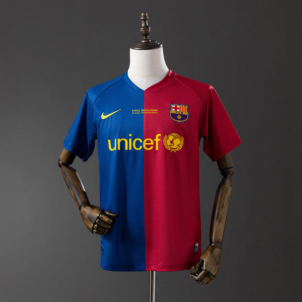 Barcelona UEFA Champions Principal Retrô 08/09