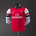 Arsenal Principal Retrô Manga Longa Versão Jogador Camisa 12/13