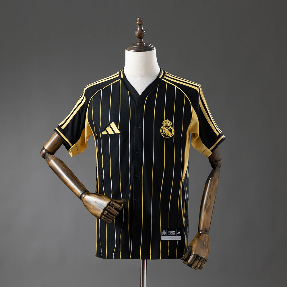 Real Madrid Baseball - Preto Camisa 25/26