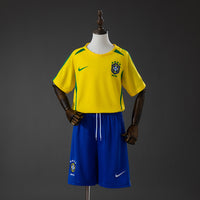 Brasil Principal Infantil Kit Retrô Camisa 2028