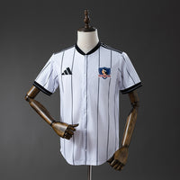 Colo Colo US Pack Full-Button Baseball Branco Camisa 25/26