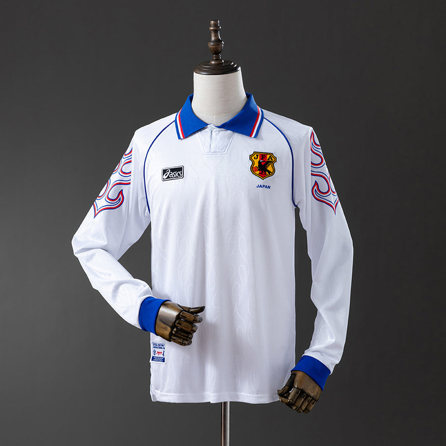 Japão Secundária Retrô Manga Longa Camisa 1998
