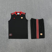 Conjunto Regata Manchester United (tamanho;,,,, Retrô Treino 25/26