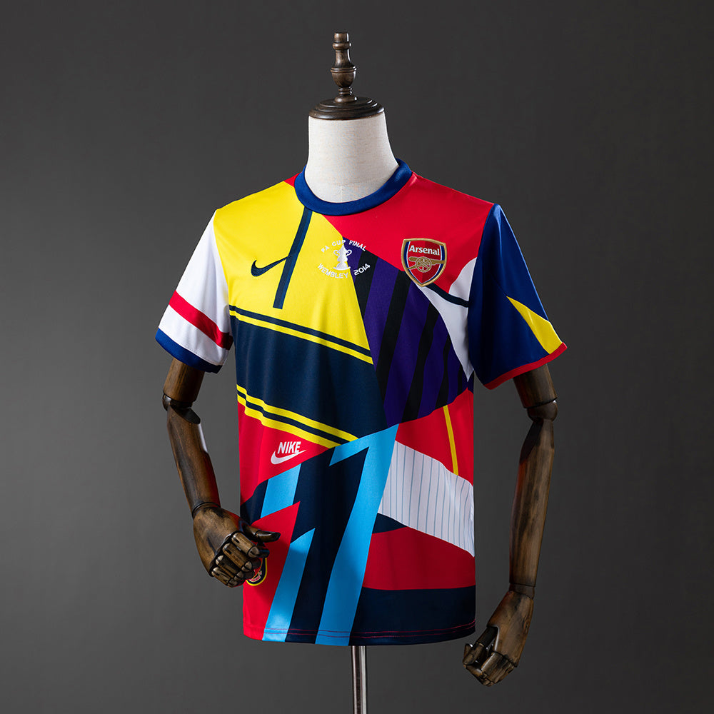 Arsenal Edição Retrô Aniversário Camisa 2014
