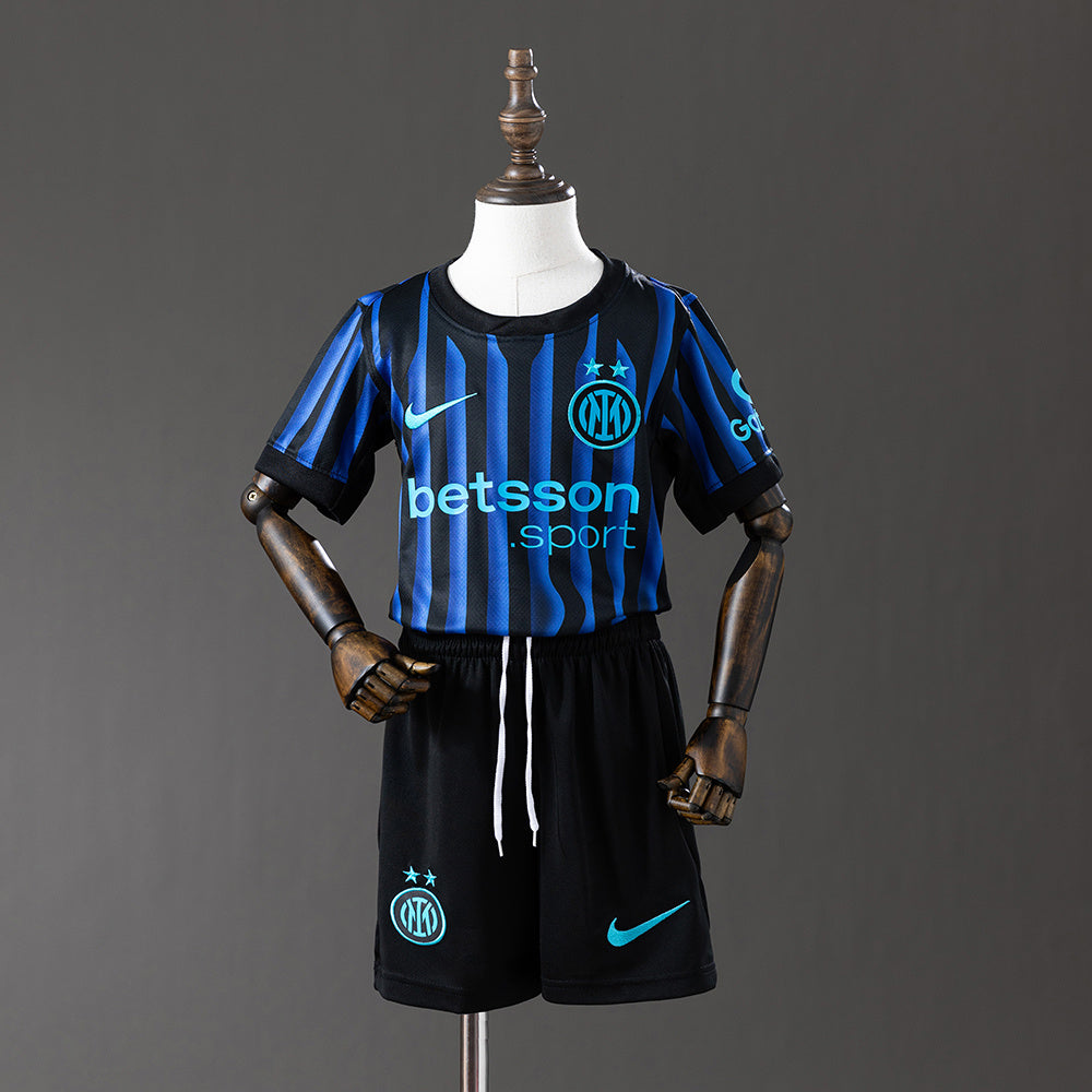Inter Milan Principal Infantil Kit Camisa 25/26