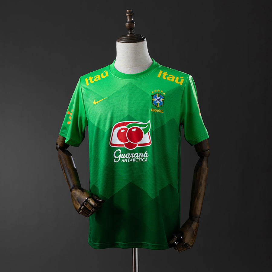 Brasil Verde Macacão Retrô Treino Camisa 2020