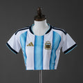 Argentina Crop Top Principal Feminino 2026