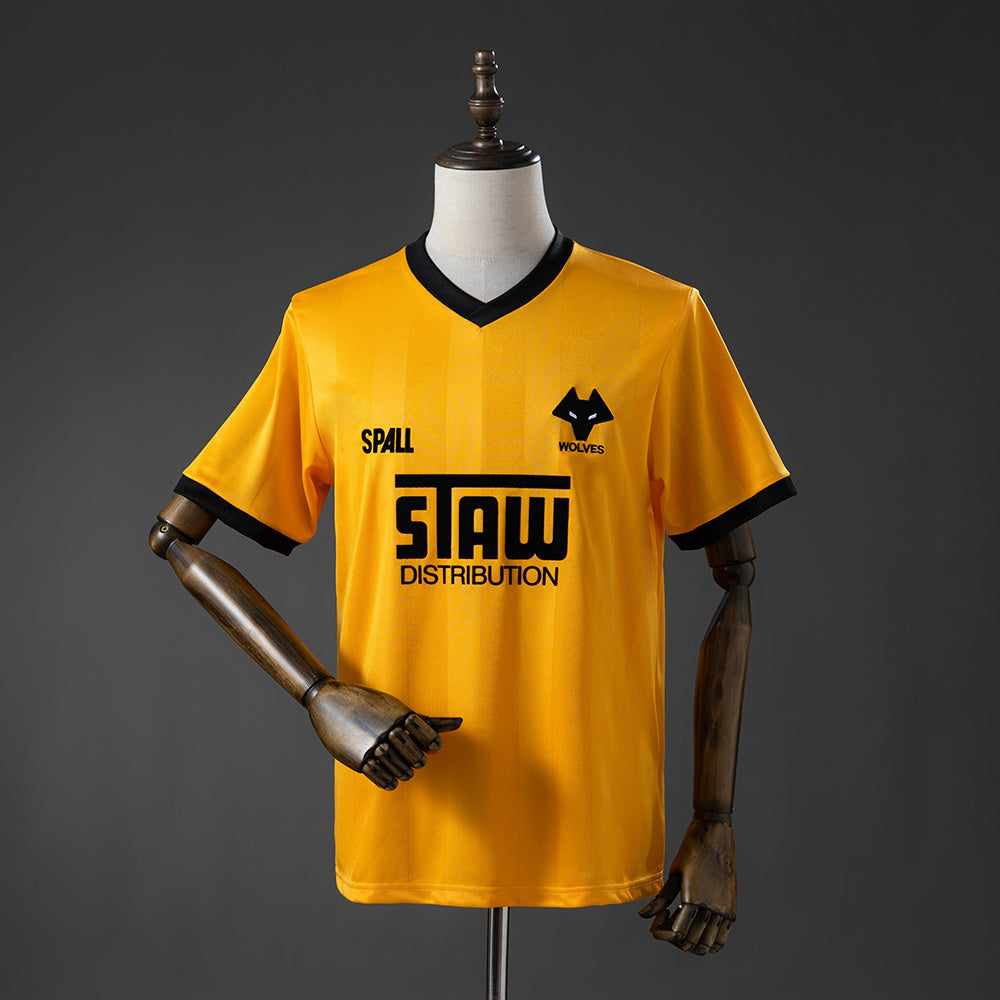 Wolves Principal Retrô Camisa 86/87