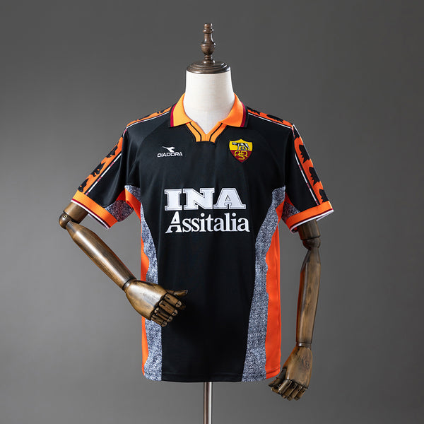 Roma Secundária Terceira Retrô Camisa 98/99