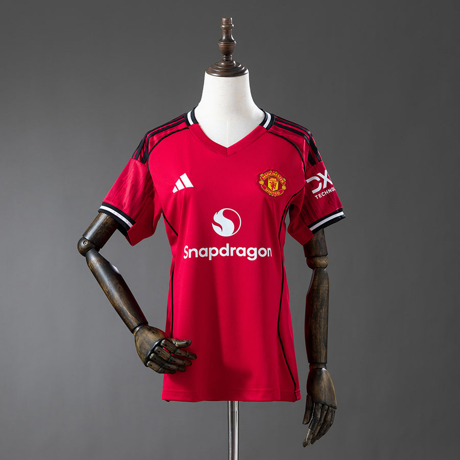 Manchester United Principal Feminino Camisa 25/26