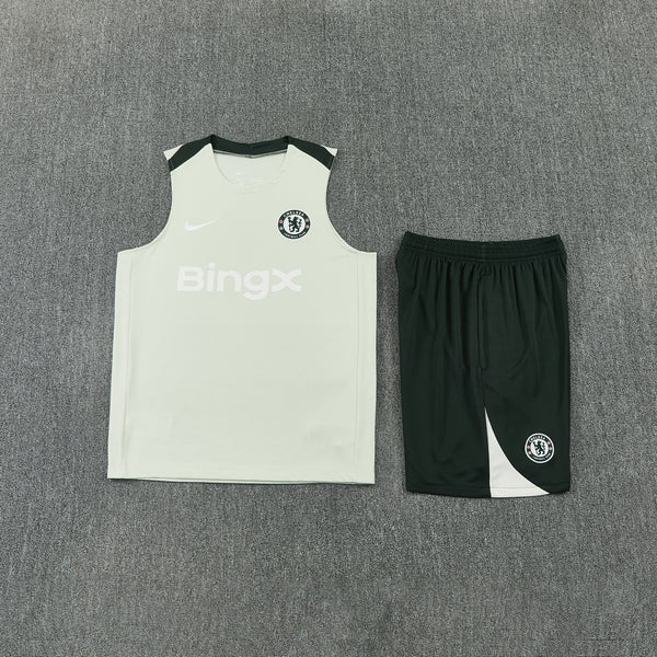 Conjunto Regata Chelsea Colete Treino 25/26