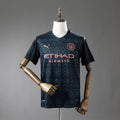 Manchester City Secundária Retrô Camisa 2021