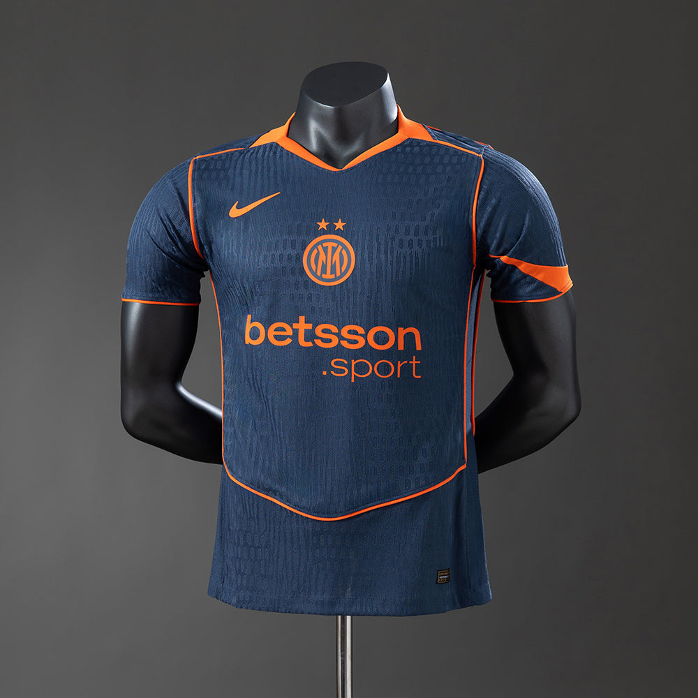 Inter de Milão Secundária Terceira Versão Jogador Camisa 25/26