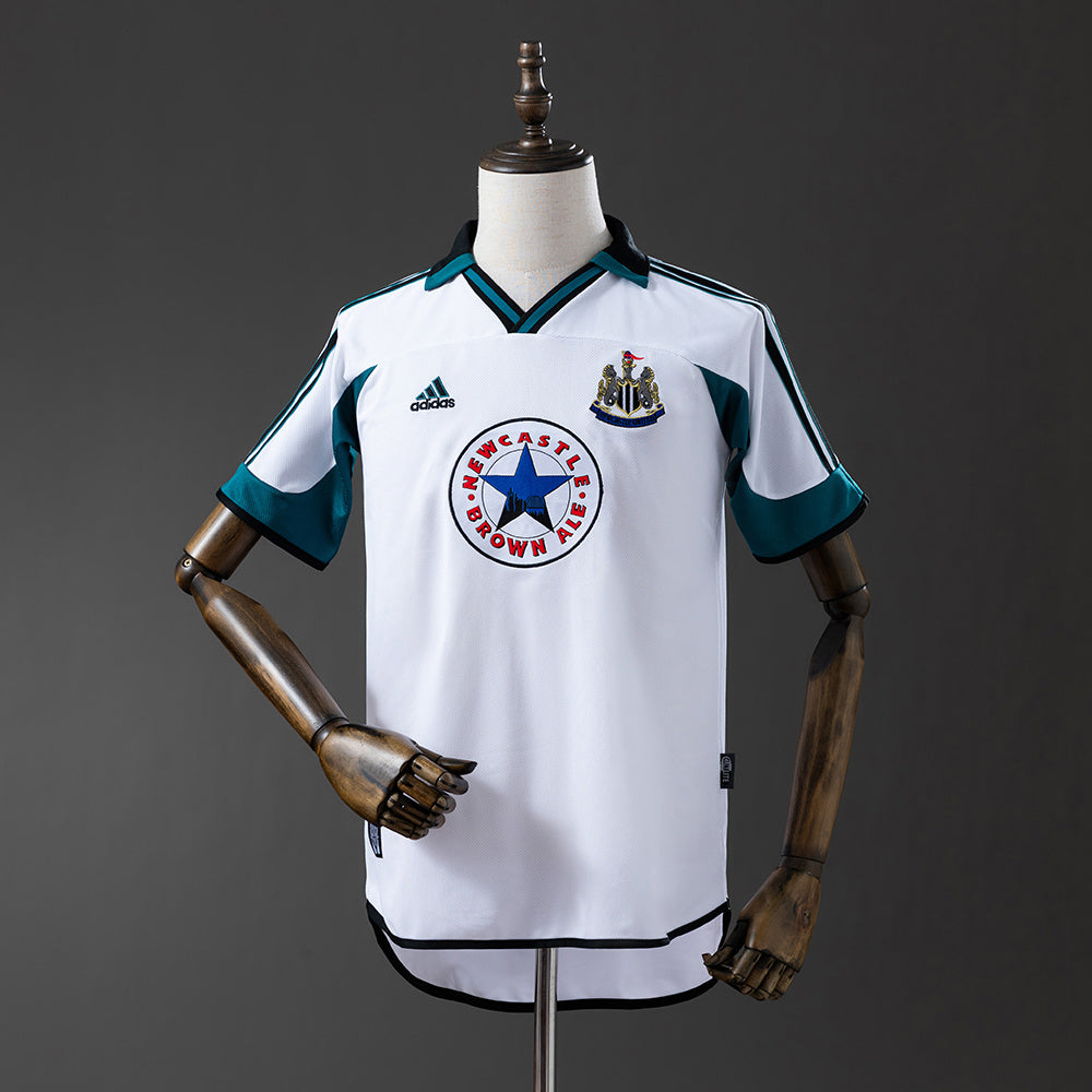 Newcastle United Secundária Retrô Camisa 99/00