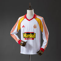Galatasaray Secundária Retrô Manga Longa Camisa 99/00