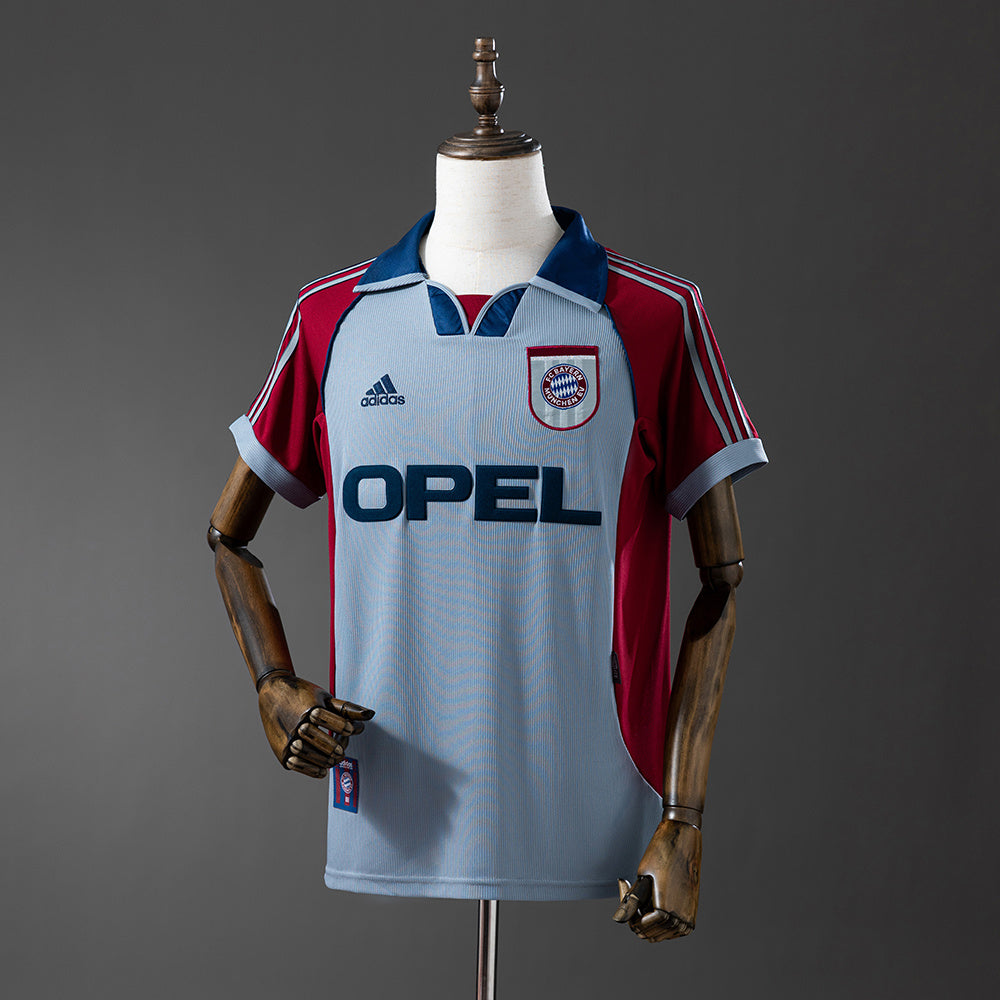Bayern Munich Secundária Retrô Camisa 98/99