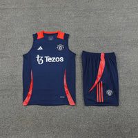 Conjunto Regata Uniforme Manchester United Treino 24/25