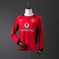 Manchester United Principal Retrô Manga Longa 2004